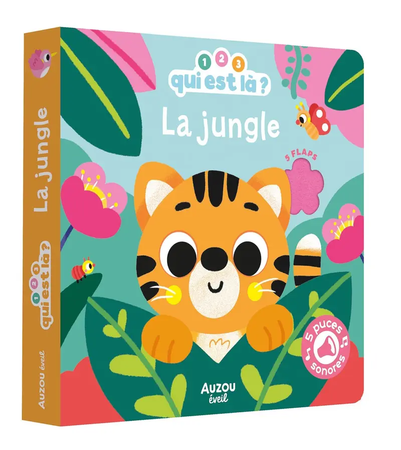 1,2,3 qui est la?- jungle - AUZOU