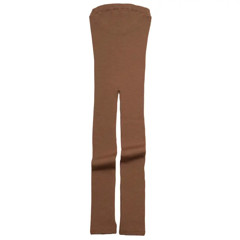 100% Merino Wool Arona Leggings - Caramel - 1m-10y