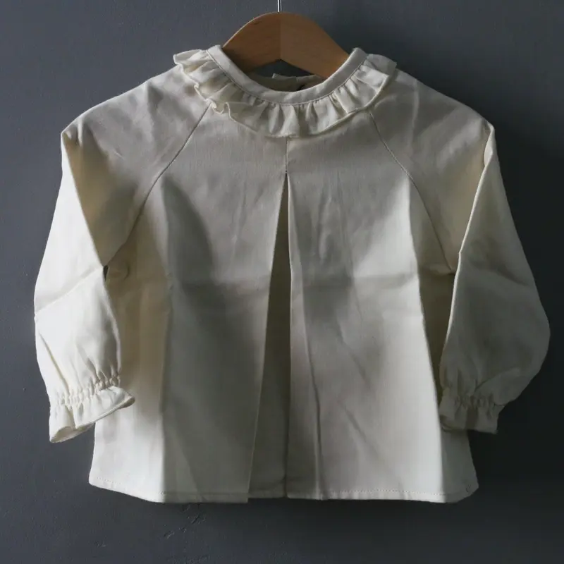 100% Organic Cotton Valéria Blouse - Natural - 3m-4y