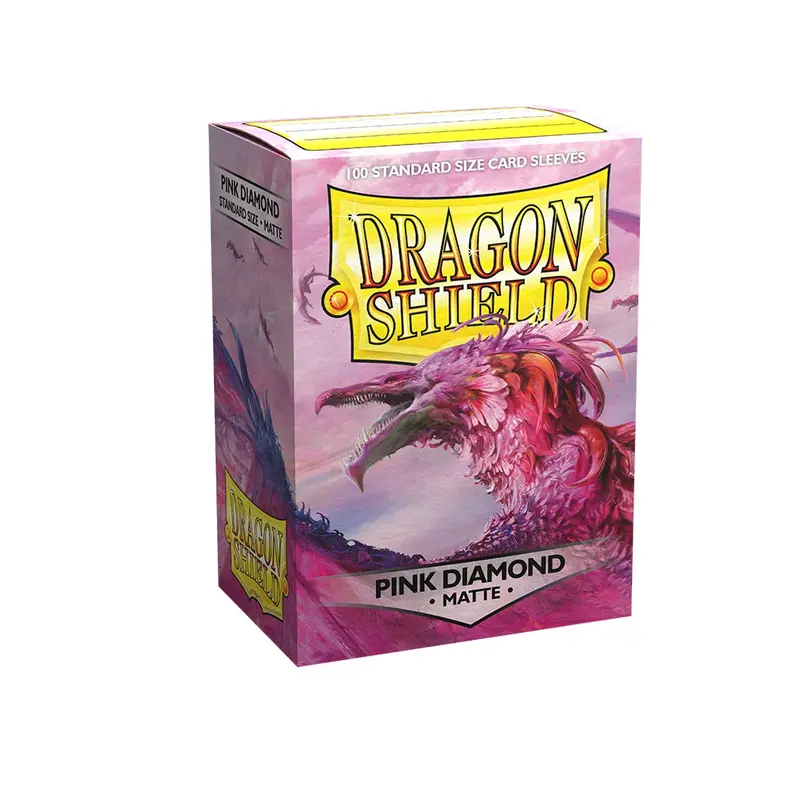 100 PROTEGES CARTES DRAGON SHIELD PINK DIAMOND MATTE
