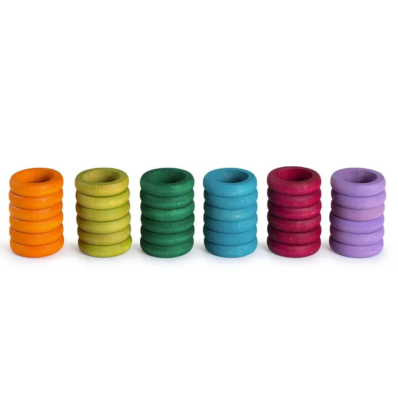 36 anneaux colorés Grapat - couleurs complémentaires