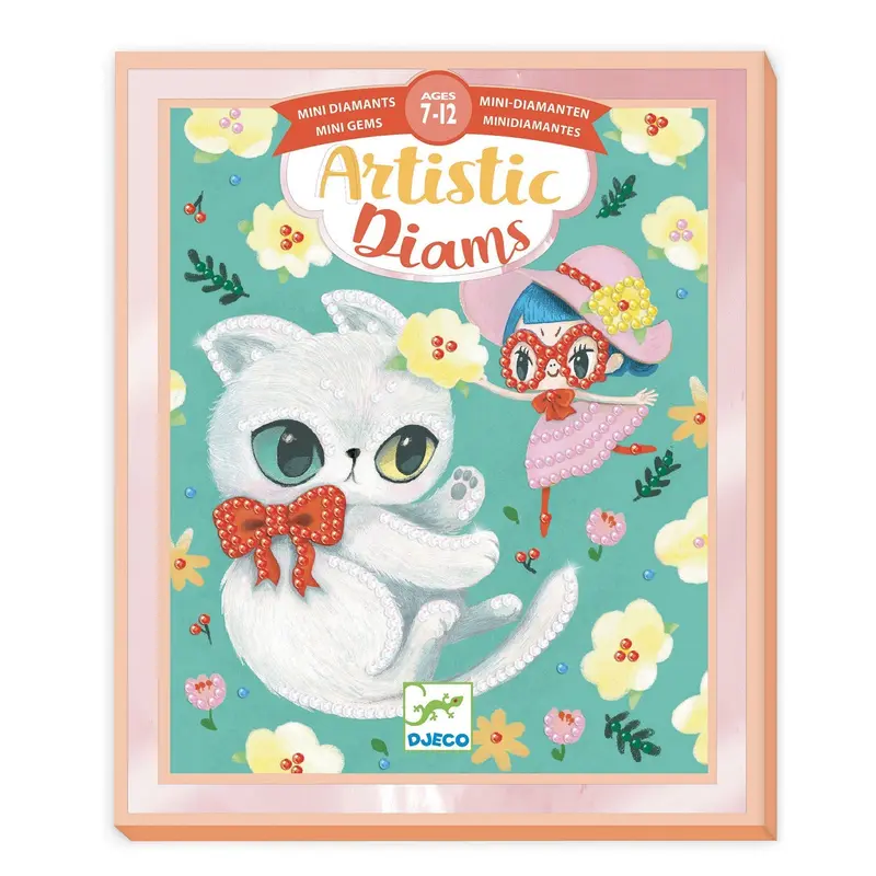 4 cartes illustrées amitiés - Djeco
