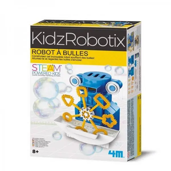 4M - robot souffleur de bulles - 8 ans+