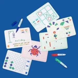 6 Travel games + 3 marqueurs- SUPERPETIT
