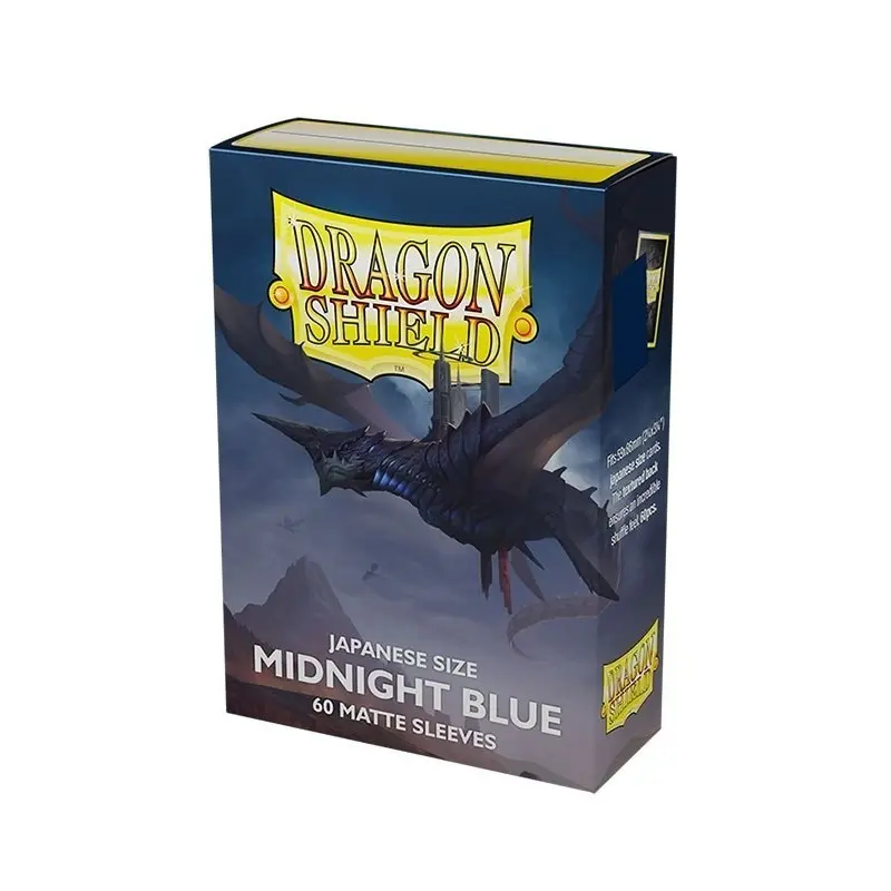 60 PROTEGES CARTES DRAGON SHIELD MIDNIGHT BLUE MATTE