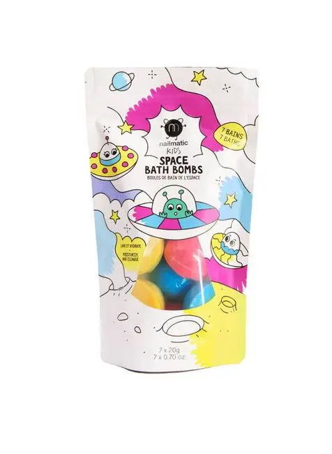 7 boules de bain de l'espace - Nailmatic