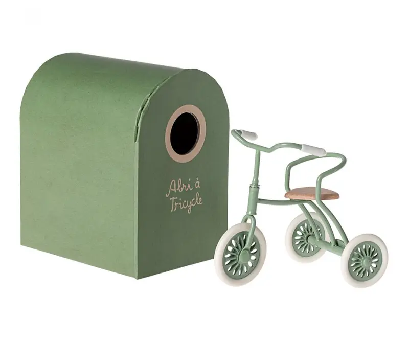 Abri à tricycle souris vert - MAILEG