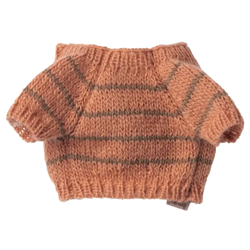 Accessoire Chiot, Petit, Pull Tricoté - Corail