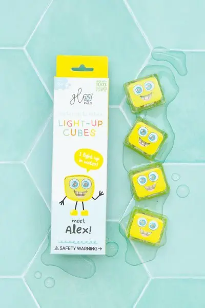 ALEX CUBES LUMINEUX JAUNE