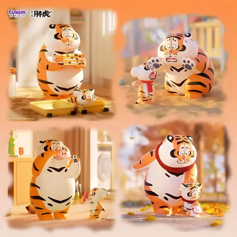 Alexander The Fat Tiger - Figurine Kawaii - Boîte Mystère - Roaring Love Series