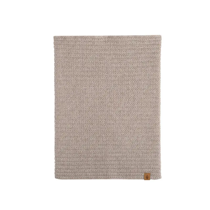 Alpaca Merino Wool Snood - Oatmeal - One Size