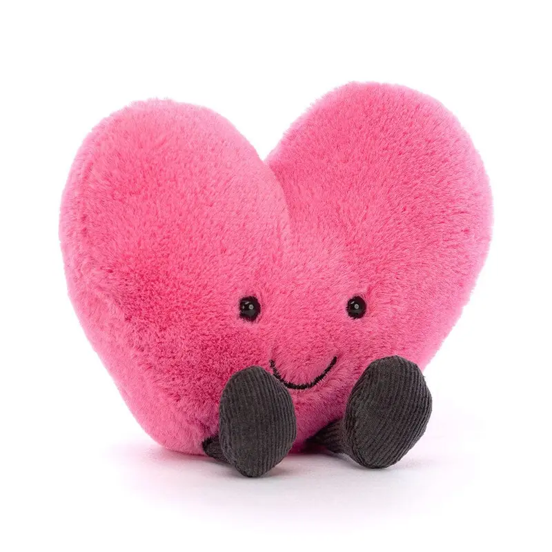 Amuseables coeur rose L- JELLYCAT