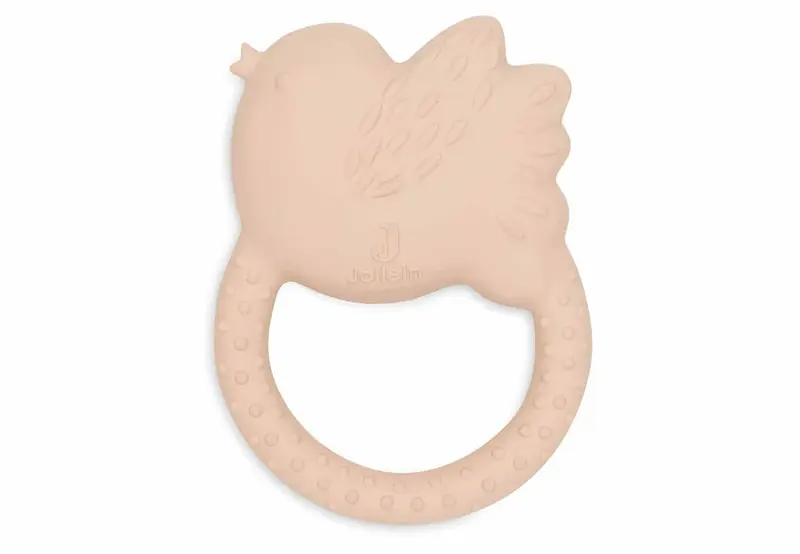 Anneau de dentition en caoutchouc lovely bird - jollein