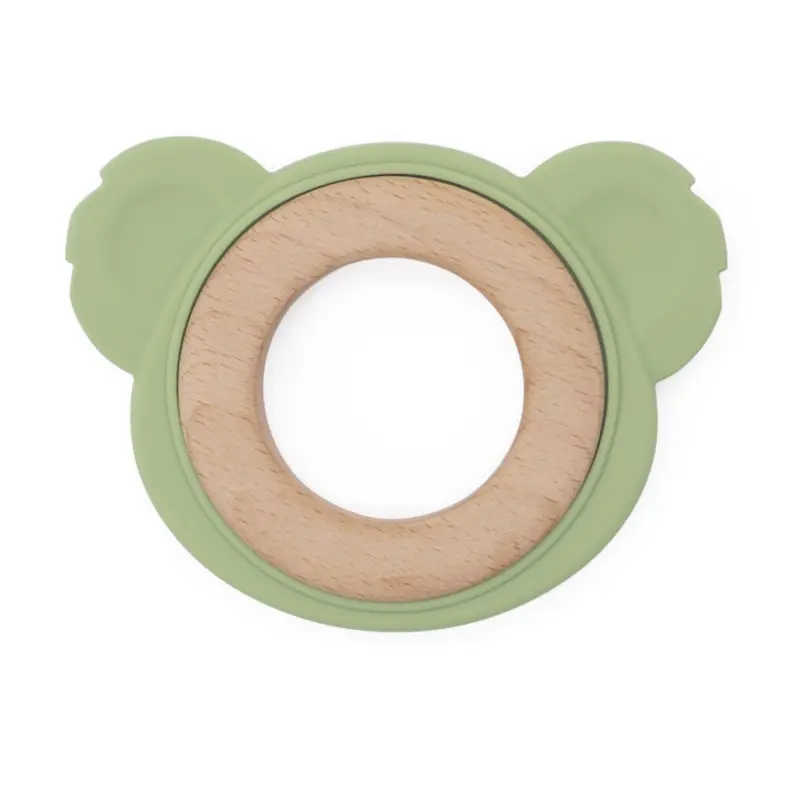Anneau de dentition koala olive