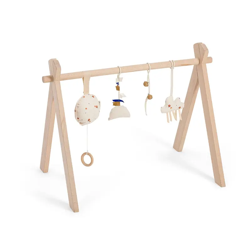 Arche d'éveil en bois de hêtre - Noisette