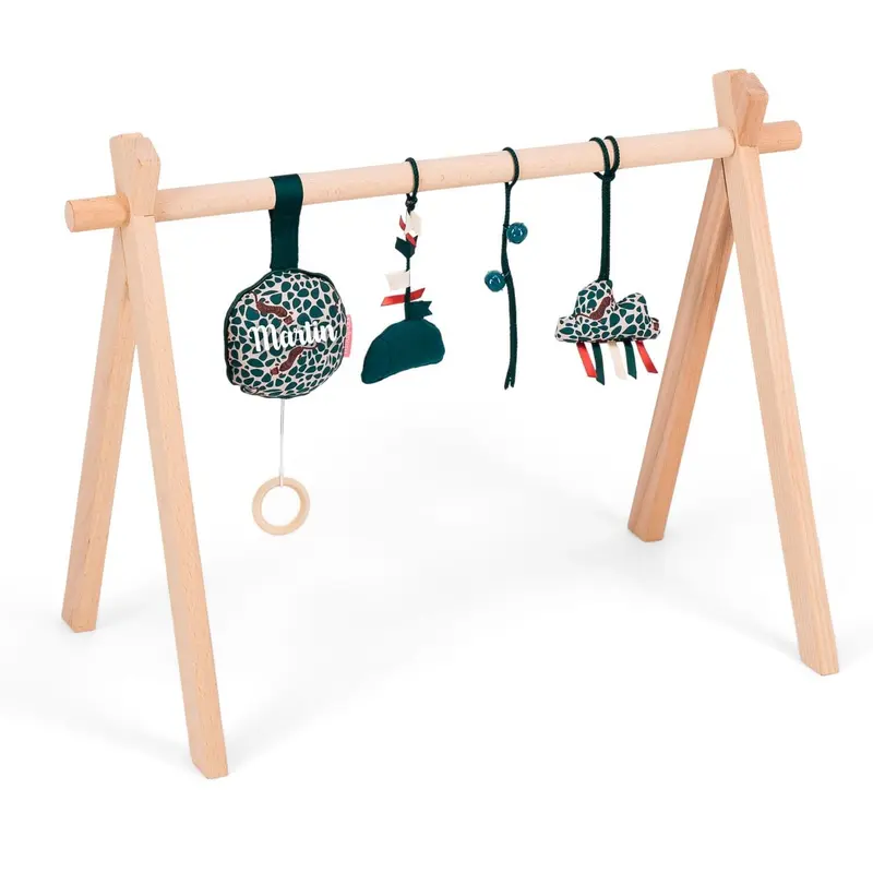 Arche d'éveil musical en bois pour bébé - Mika