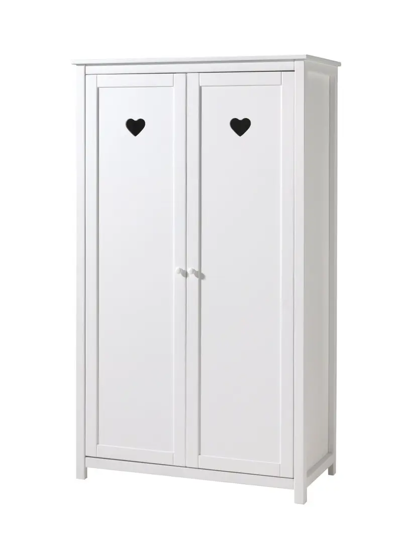 Armoire AMORI 2 Portes Blanc