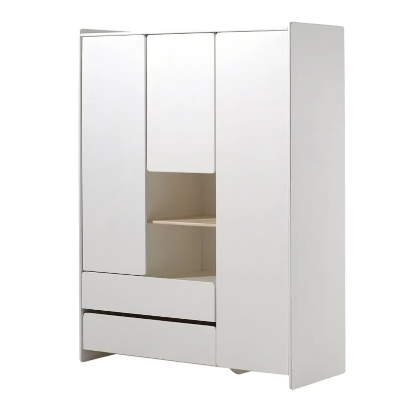 Armoire KIDDY 3 Portes Blanc