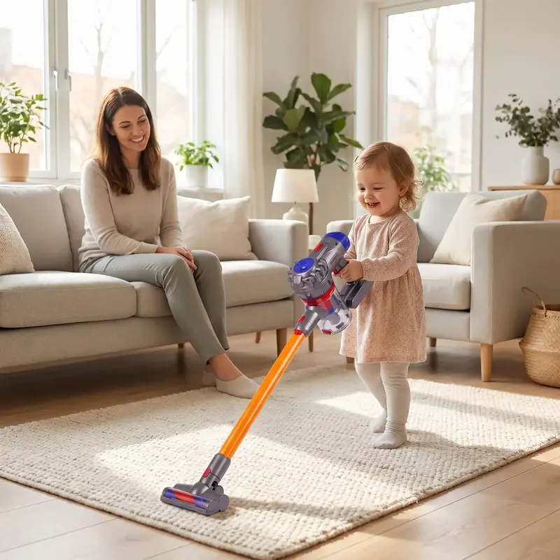 Aspirateur enfant avec sons – Effet cyclone réaliste et ludique