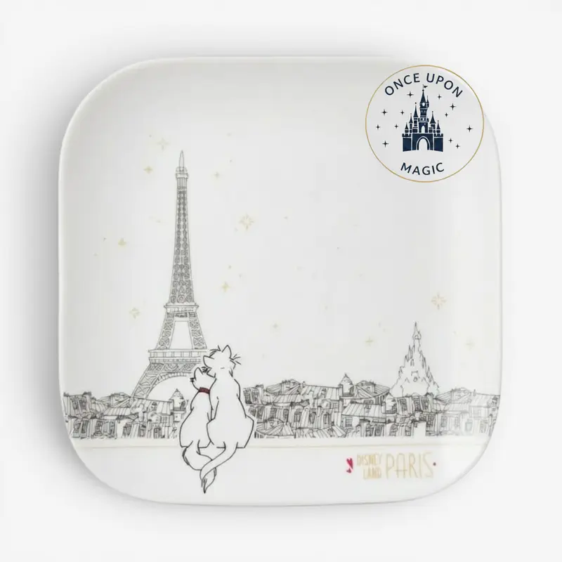 Assiette Disney – Paris romantique Les Aristochats - Disneyland Paris