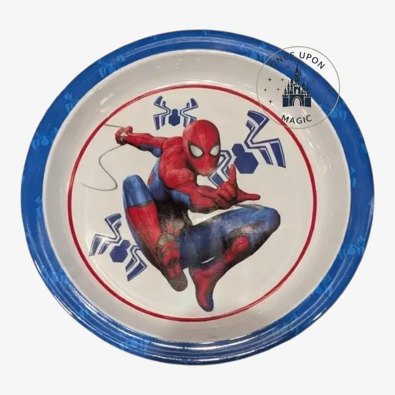 Assiette Plastique Enfant Spider-Man Marvel — Disneyland Paris