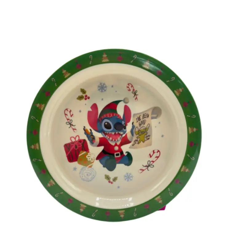 Assiette Stitch lutin de Noël – Disneyland Paris