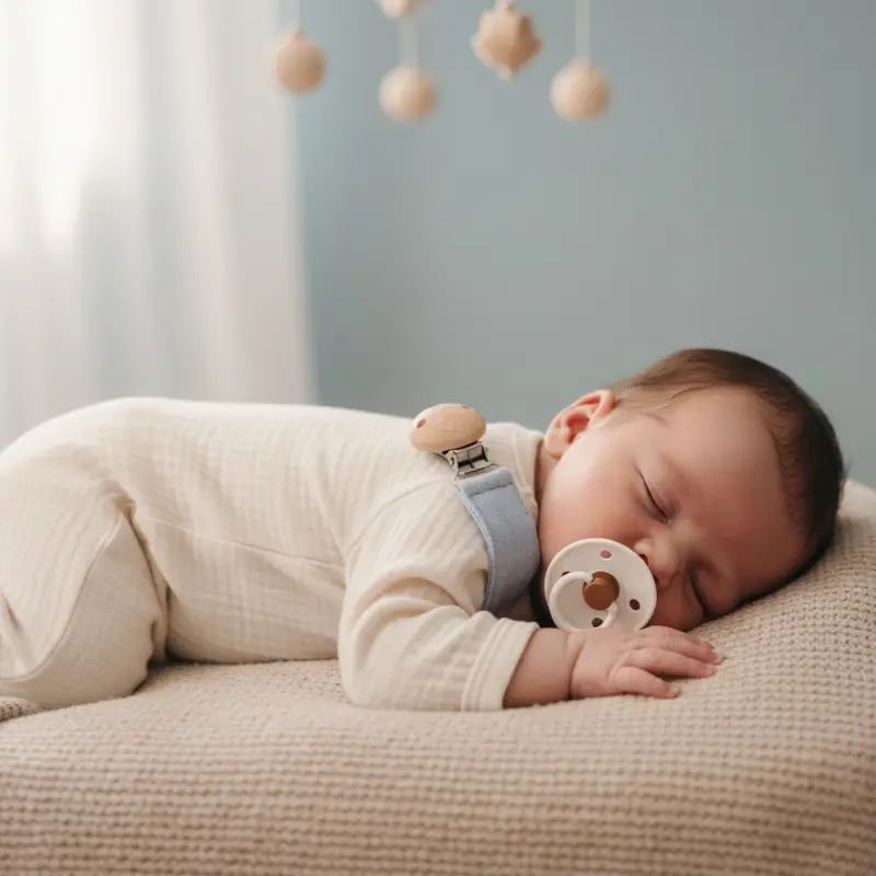 Attache tétine en coton doux | SleepyBaby