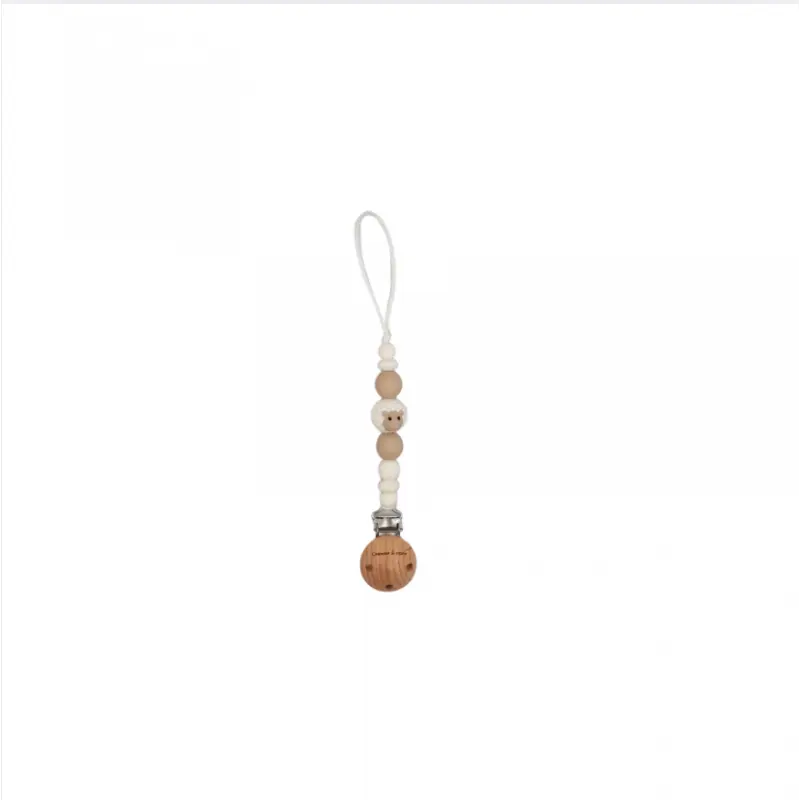 Attache tétine Mini Mouton - (couleur au choix) - Chewies & More