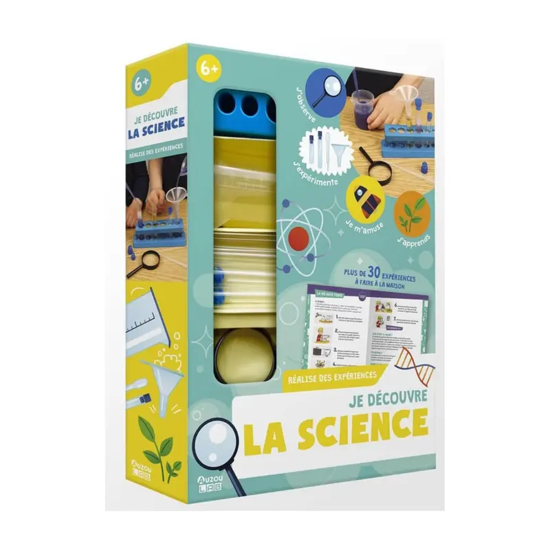 Auzou lab' - Je découvre la science - Auzou