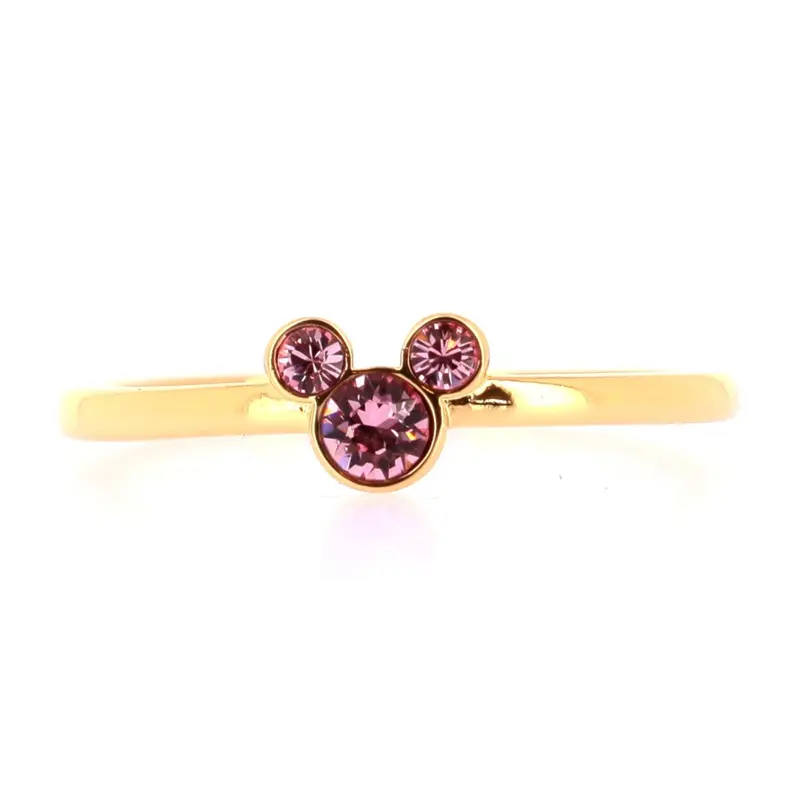 Bague Mickey Cristal Rose Claire