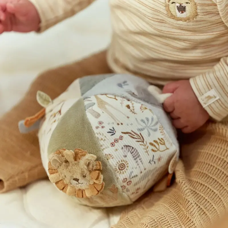 Balle d’activités Safari Friends – jouet d’éveil sensoriel bébé