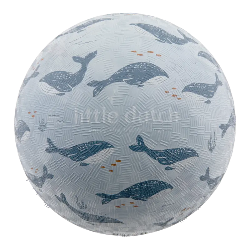 Balle enfant bleu Ocean World – ballon de plage dès 2 ans
