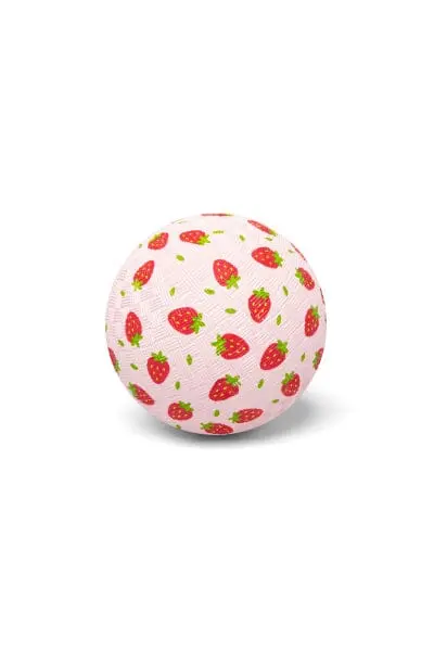 BALLE FRAISES 13 CM - LITTLE L