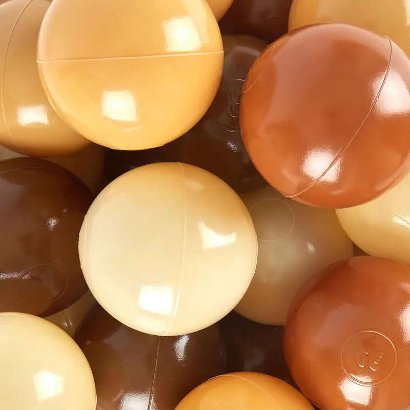 Balles pour piscine à balles bébé – Chocolat Bliss x100