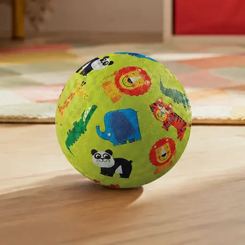 Ballon animaux anti dérapant 13cm