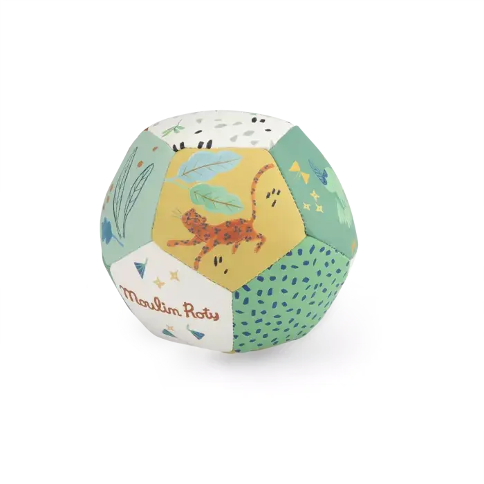 Ballon souple 10 cm La forêt Mawa - Moulin Roty