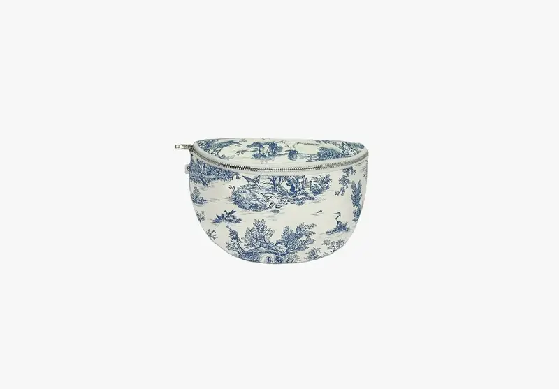 Banane Toile de Jouy bleue