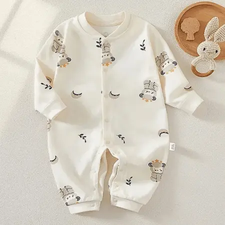 BARBOTEUSE BÉBÉ COTON IMPRIMÉE