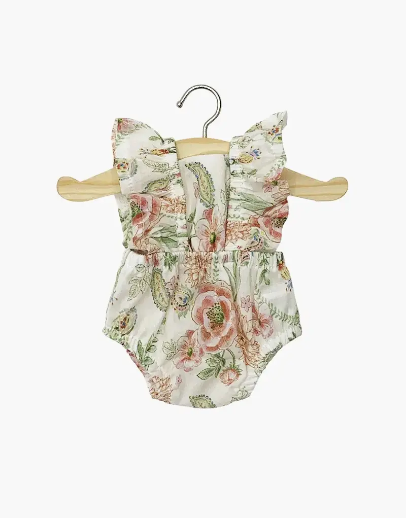 Barboteuse rétro Lou en coton Lili-Rose - minikane