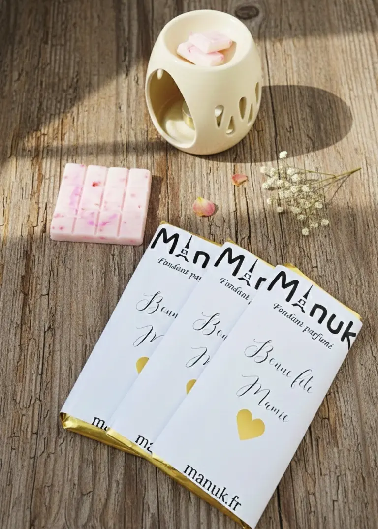 Barre de fondant parfumé – cadeau pour la fête des grands-mères
