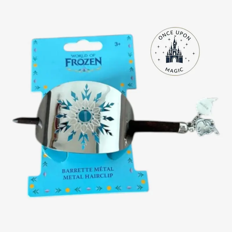 Barrette Métallique Elsa Flocon – World of Frozen – Disneyland Paris