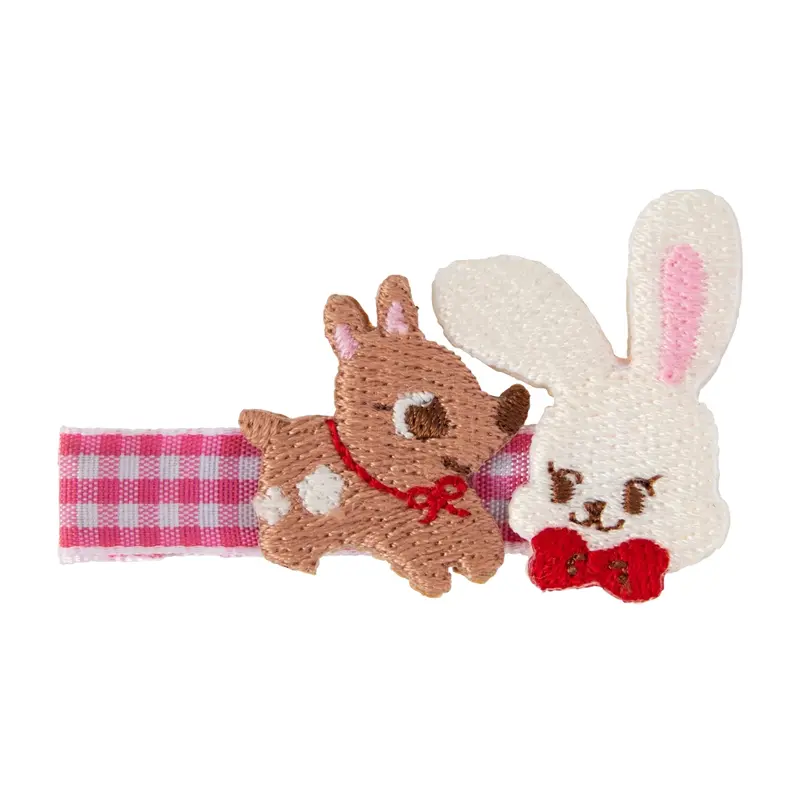 BARRETTE VICHY ROSE CHIECO SAKU