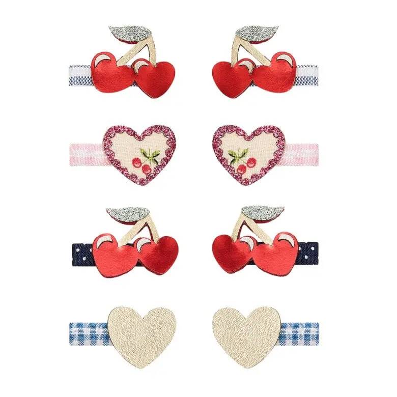 barrettes mini cerise - Mimi&lula