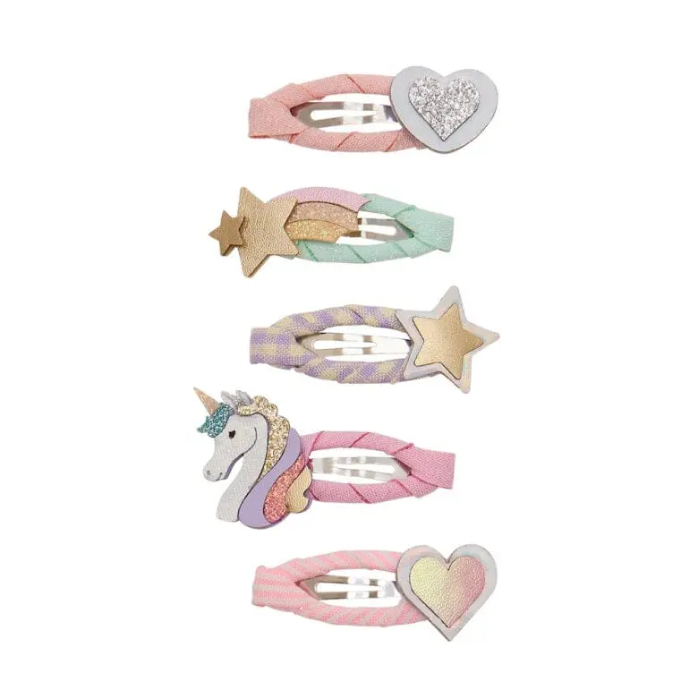 barrettes mini dreamy licorne - Mimi&lula