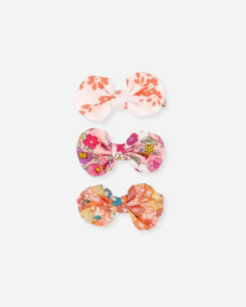 Barrettes trio de nœud