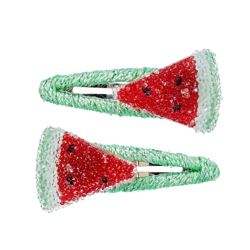 Barrettes Zina pastèque - SOUZA