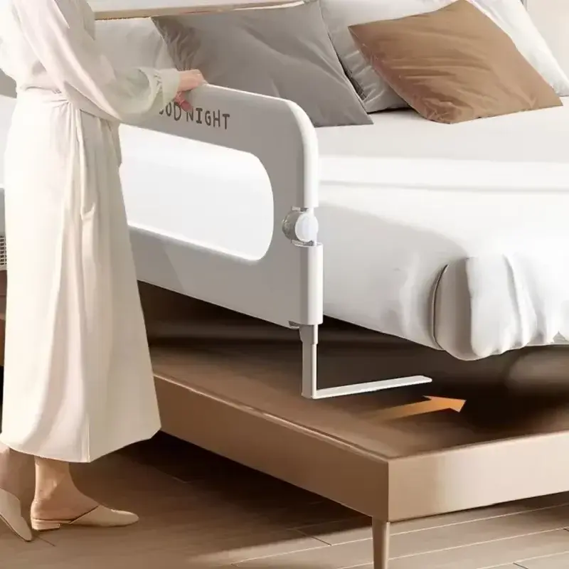 Barrière de lit bébé IMBABY Mybooni — Garde-corps antichute ajustable