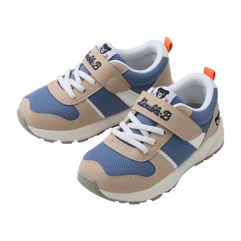 BASKETS BICOLORES DOUBLE B