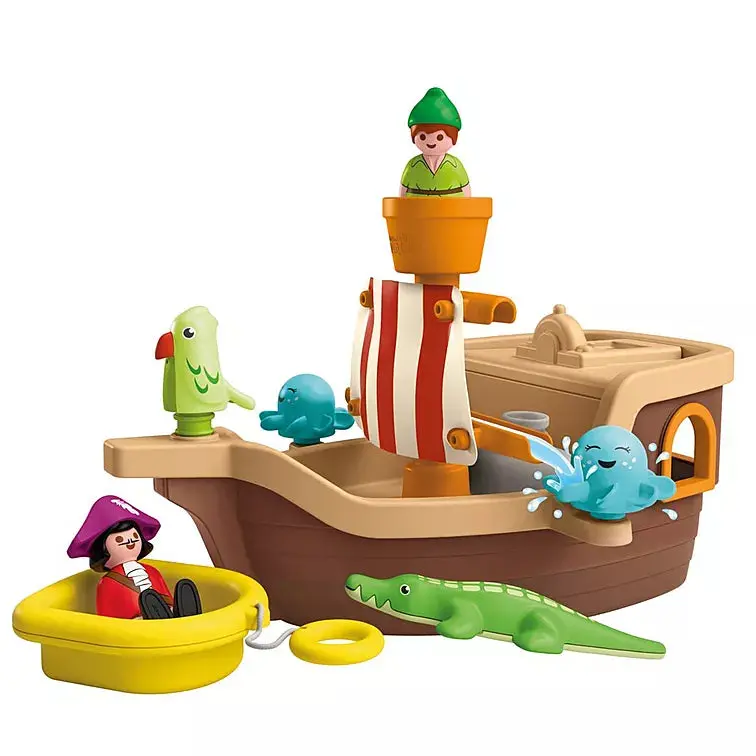 Bateau pirate Peter Pan Playmobil Junior – jouet bébé dès 1 an