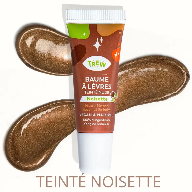 Baume à Lèvres Noisette – Teinté Nude